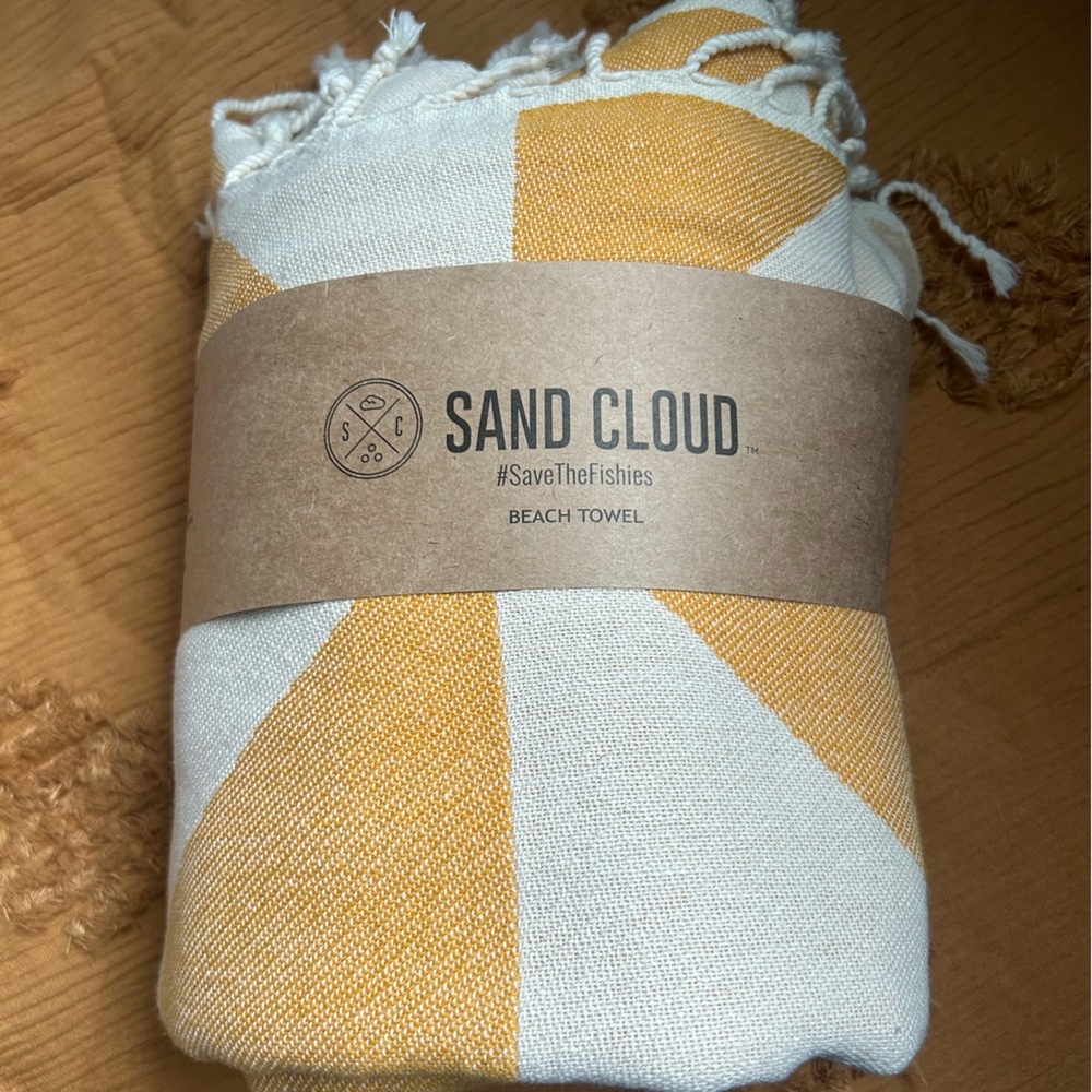 Large Sand Cloud Beach Towel